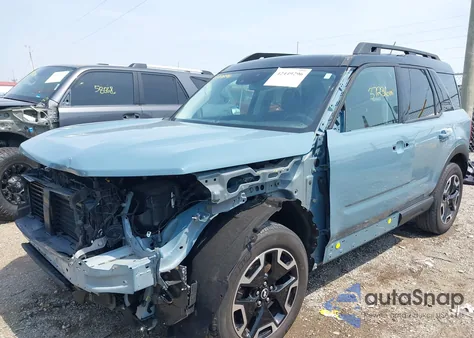 2022 Ford Bronco Sport Outer Banks from USA, damaged, VIN 3FMCR9C64NRE27496